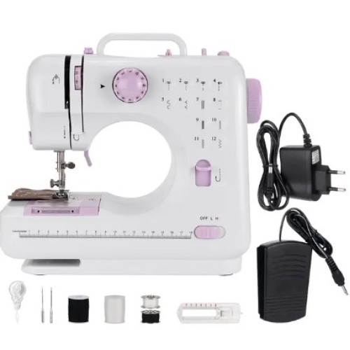 Швейная машинка YASM-505 A 12 в 1 для начинающих и профессионалов шитья и ремонт одежды