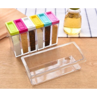 Набор контейнеров для специй Seasoning Six Piece Set на подставке 