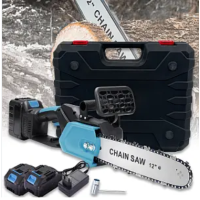 Аккумуляторная цепная мини электропила 48 V'' Chain Saw Мощный веткорез с 2 аккумуляторами