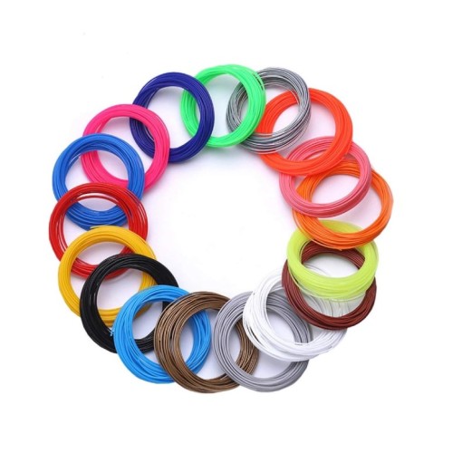 Запаска для 3D ручки, стержни по 10м 20 цветов 