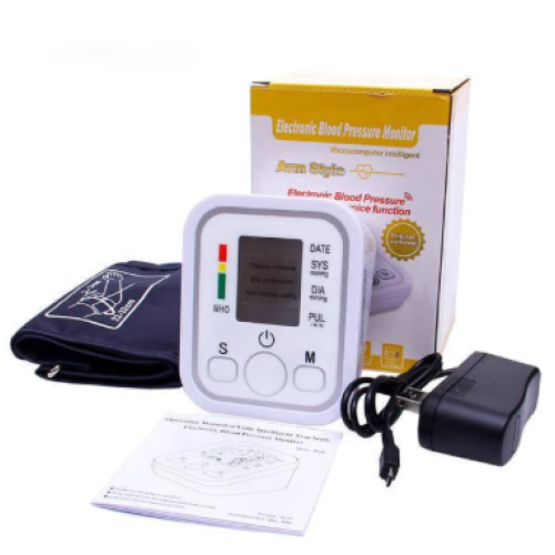 Электронный измеритель давления electronic blood pressure monitor Arm style, тонометр с USB (голосовой на укр языке)(50)                                