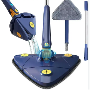 Швабра треугольная с вращающимся отжимом на 360°(30шт)